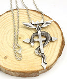 Vintage Fullmetal Alchemist Edward Elric Chain Pendant Necklace